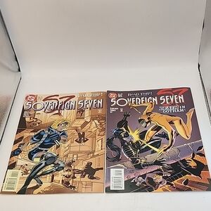 Vintage 1996 DC Comics Sovereign Seven no. 11 & 12